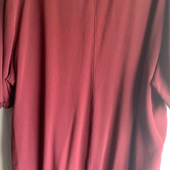 🤩Universal Standard Dress in Large! NWOT U.S. Size 22-24. Great Deep WineColor. - Picture 7 of 10